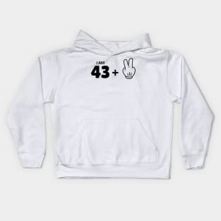 45th birthday Kids Hoodie